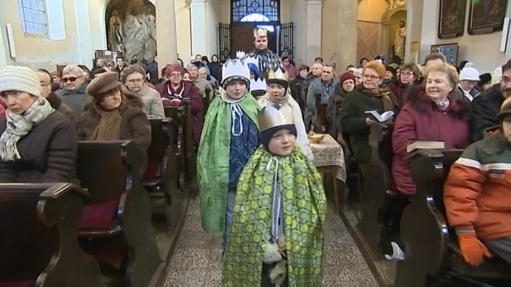 Tříkrálová sbírka v kostele svatého Vavřince v Přerově