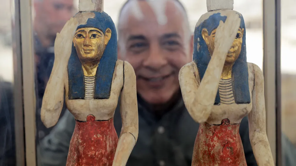 Nově objevené mumie a artefakty v Egyptě