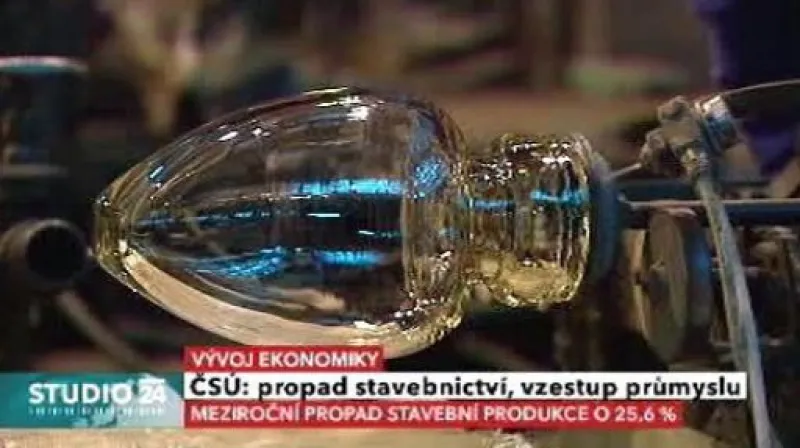 Studio ČT24: Výsledky průmyslu a stavebnictví