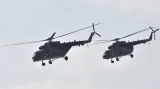 Vrtulníky Mi 171 v Mošnově