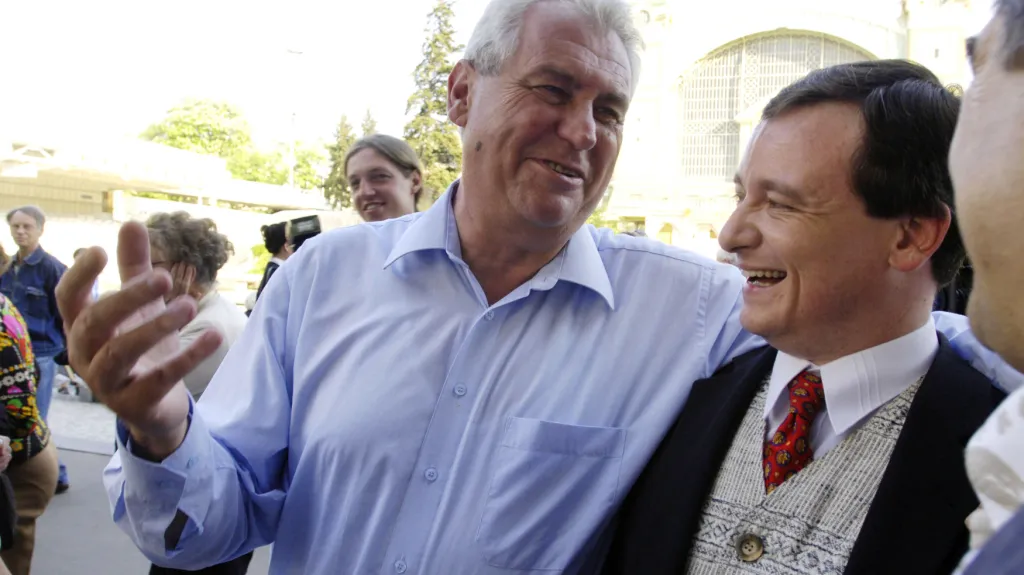 Miloš Zeman a David Rath