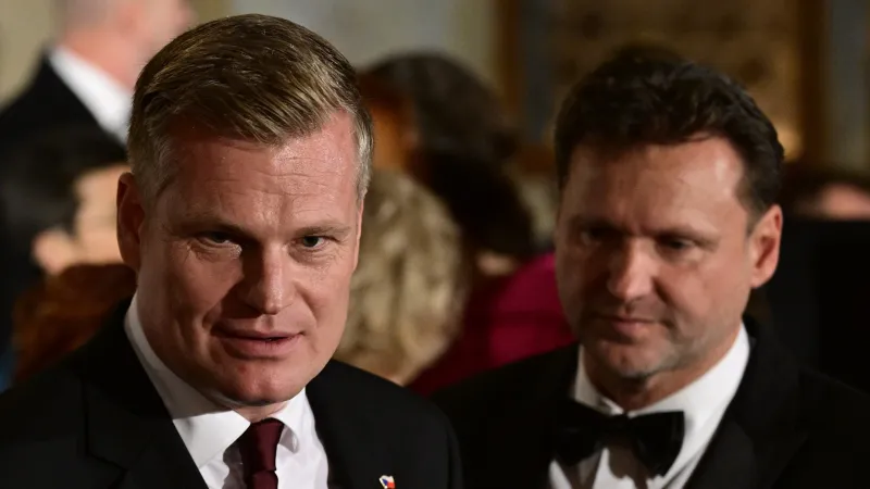 Filip Turek (Motoristé) a Radek Vondráček (ANO 2011), 28. 10. 2025