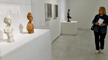 Retrospektivní výstava Alberta Giacomettiho v Praze