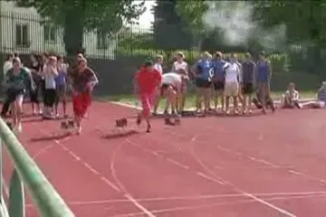 Atletický čtyřboj v Domažlicích