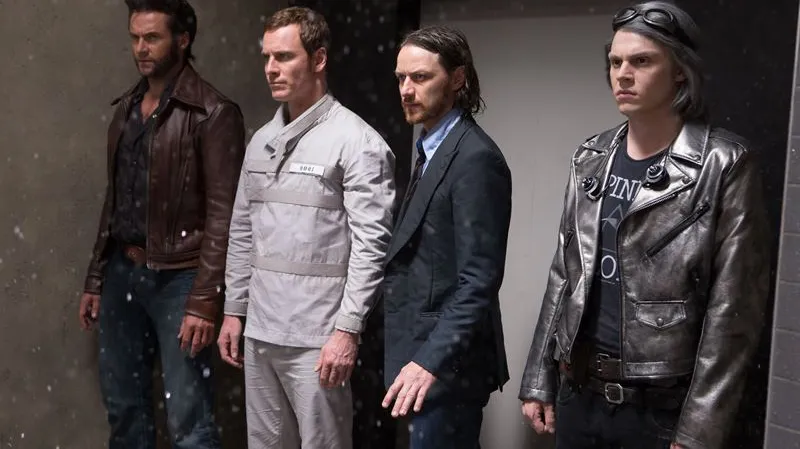 X-Men: Budoucí minulost / Hugh Jackman, Michael Fassbender, James McAvoy, Evan Peters