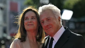 Dustin Hoffman s manželkou Lisou