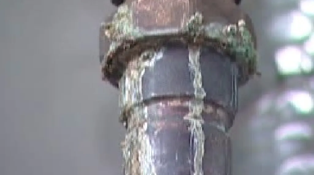 Znečištěný rozvod vody