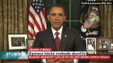 Projev Baracka Obamy z Oválné pracovny
