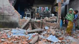 Následky zemětřesení na ostrově Lombok