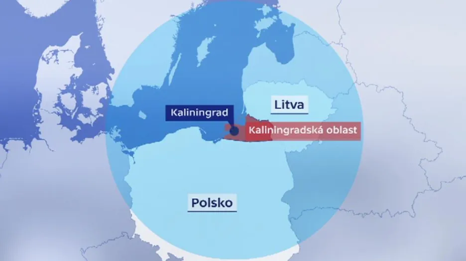 Oblast doletu ruských raket