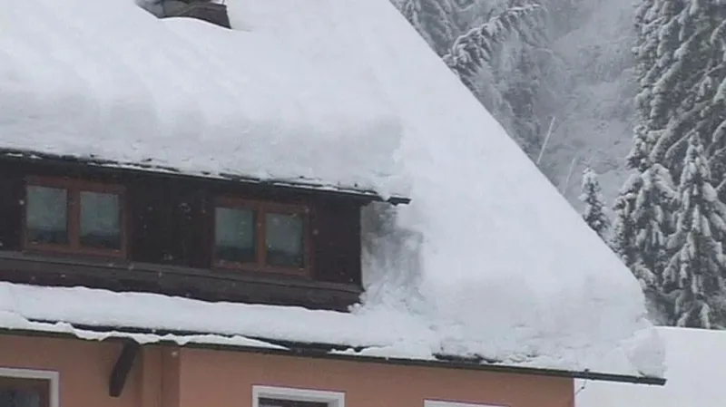 Rakousko se potýká s přívaly sněhu