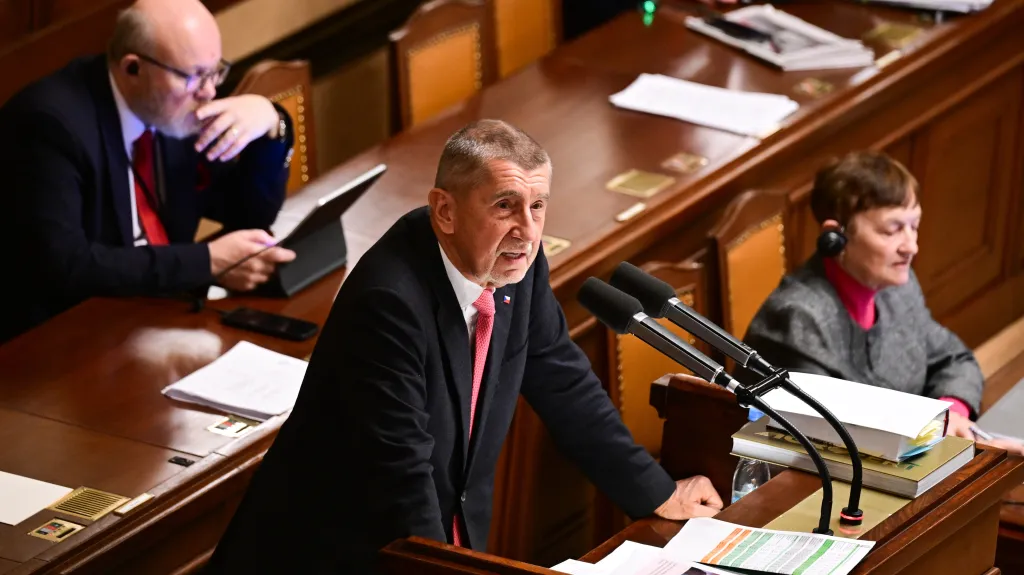 Mimořádné jednání sněmovny na téma řešení střetu zájmů předsedy ANO Andreje Babiše