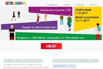 Útok hackerů shodil web účtenkové loterie k EET