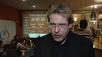 Předseda Asociace českého pokeru Milan Sláma