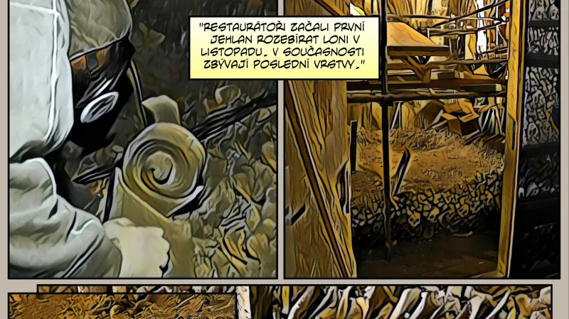 Komiks: Kutnohorská kostnice ve 3D modelu