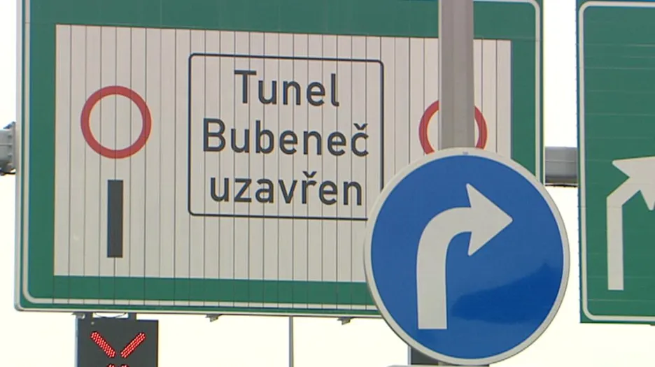 Tunel zůstává uzavřen