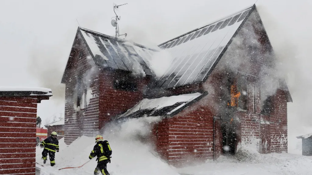 Požár apartmánového domu Klárka