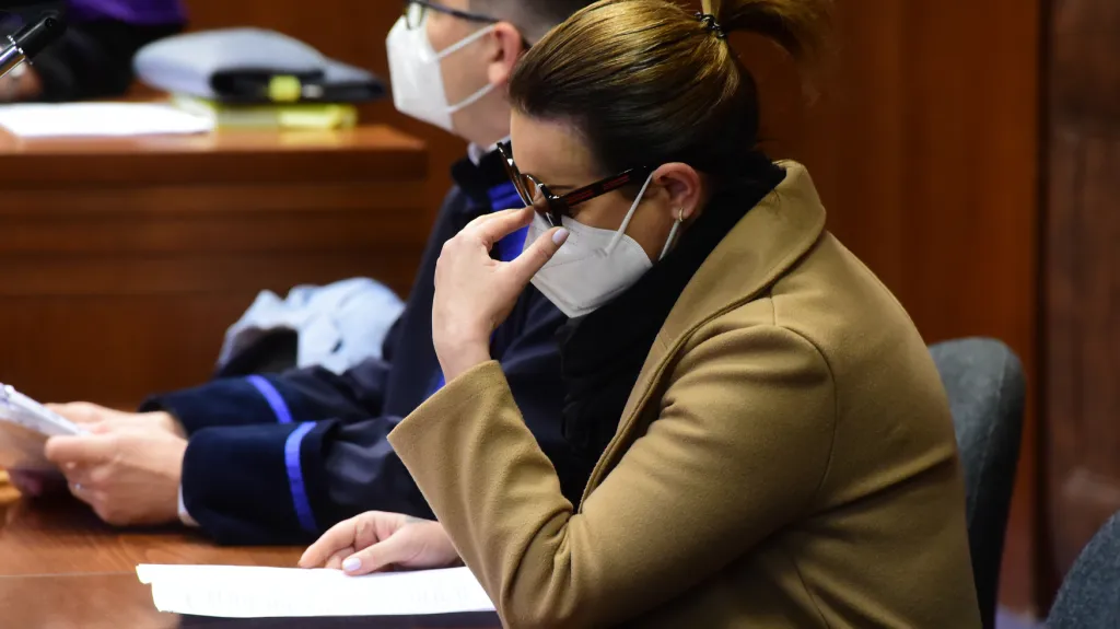 Alexandra Formánková u soudu