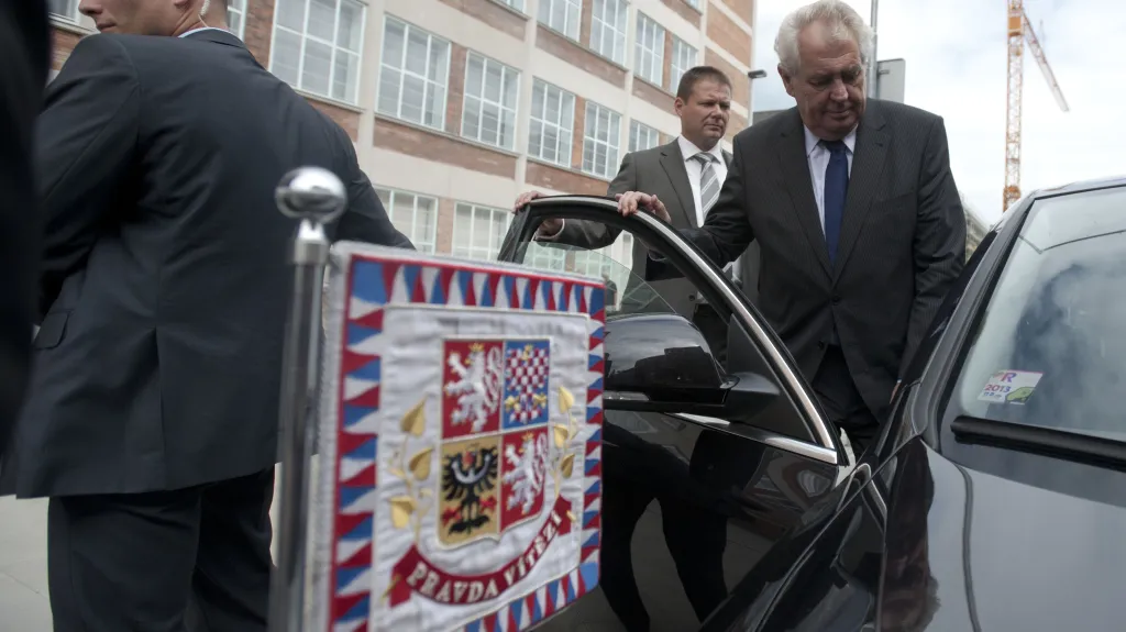 Prezident Miloš Zeman