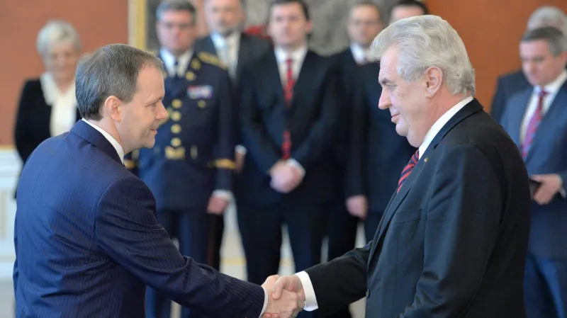 Prezident jmenuje Marcela Chládka (ČSSD) ministrem školství