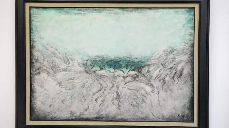 Josef Šíma /  Blankytné tělo ve tvaru oblohy II