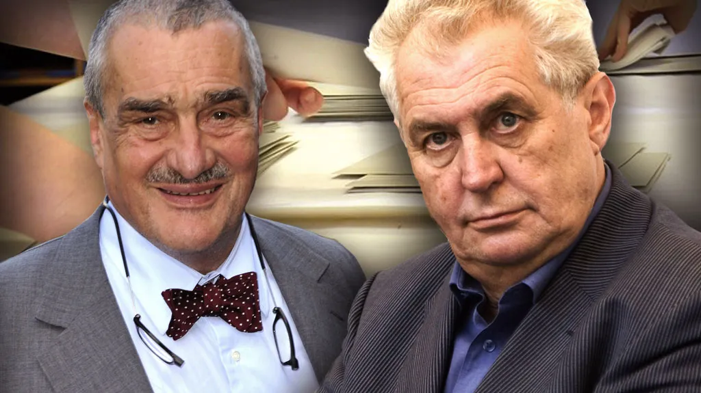 Schwarzenberg a Zeman jsou ve 2. kole