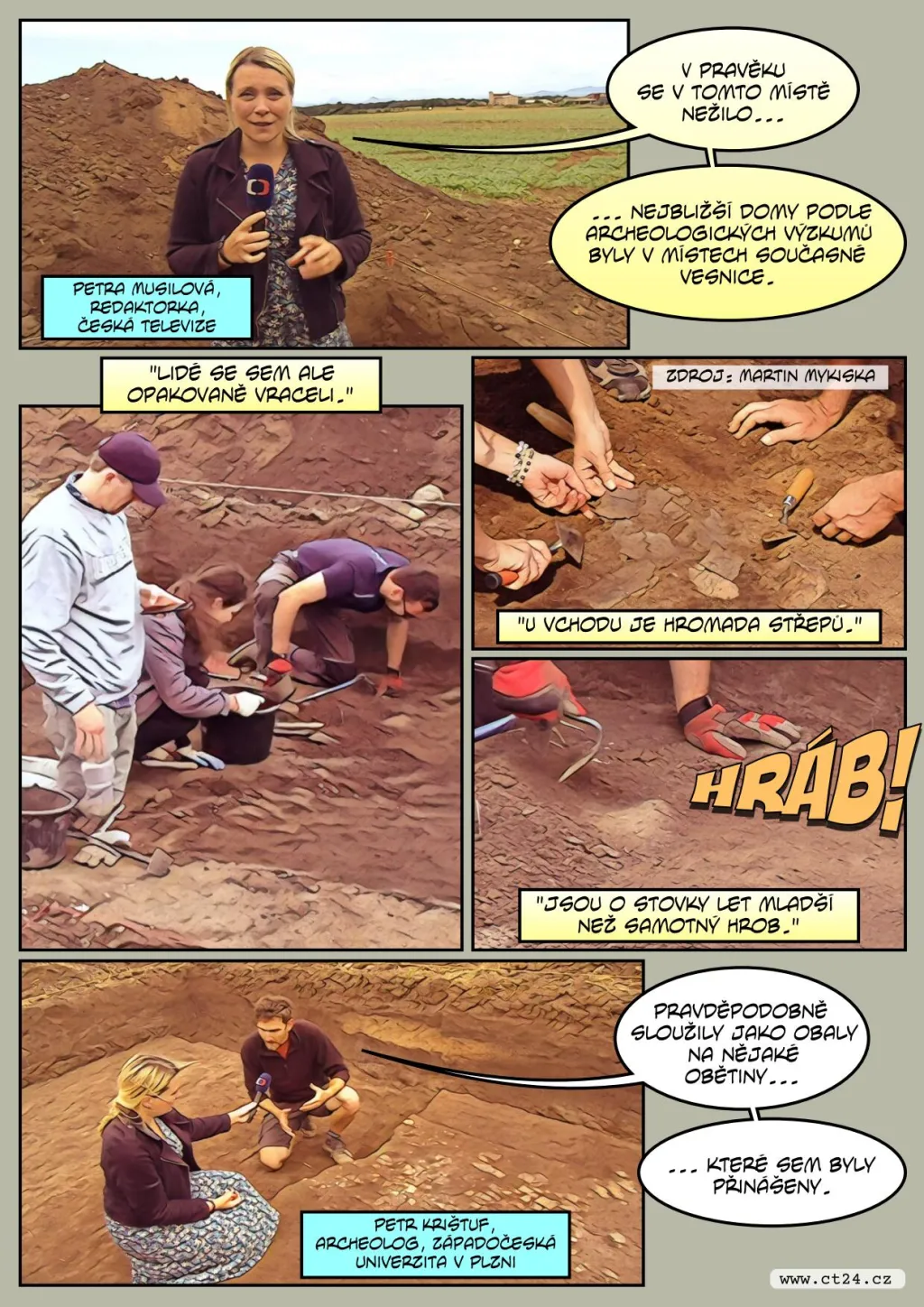Archeologové odkryli pravěkou mohylu