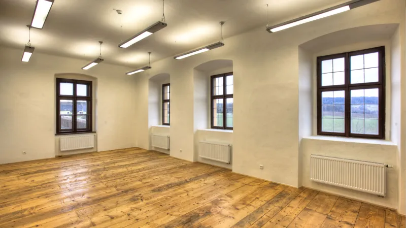 Interiér Hospitalu Kuks po rekonstrukci