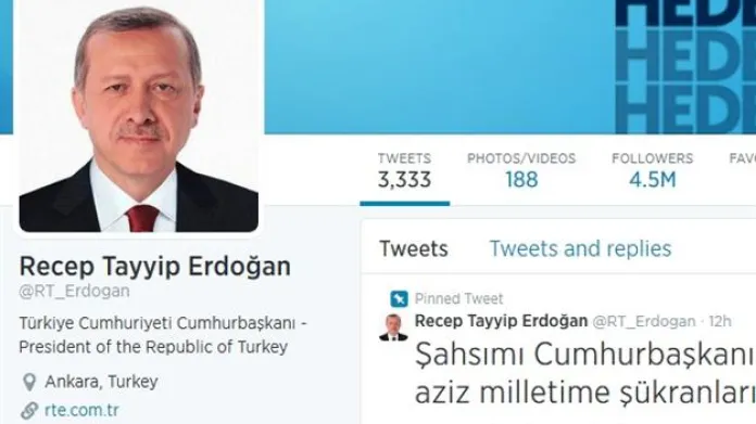 Nový prezident Turecka