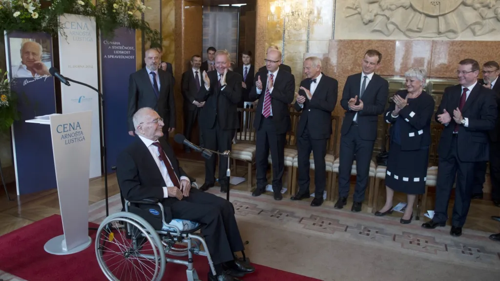 Udílení Ceny Arnošta Lustiga 2013