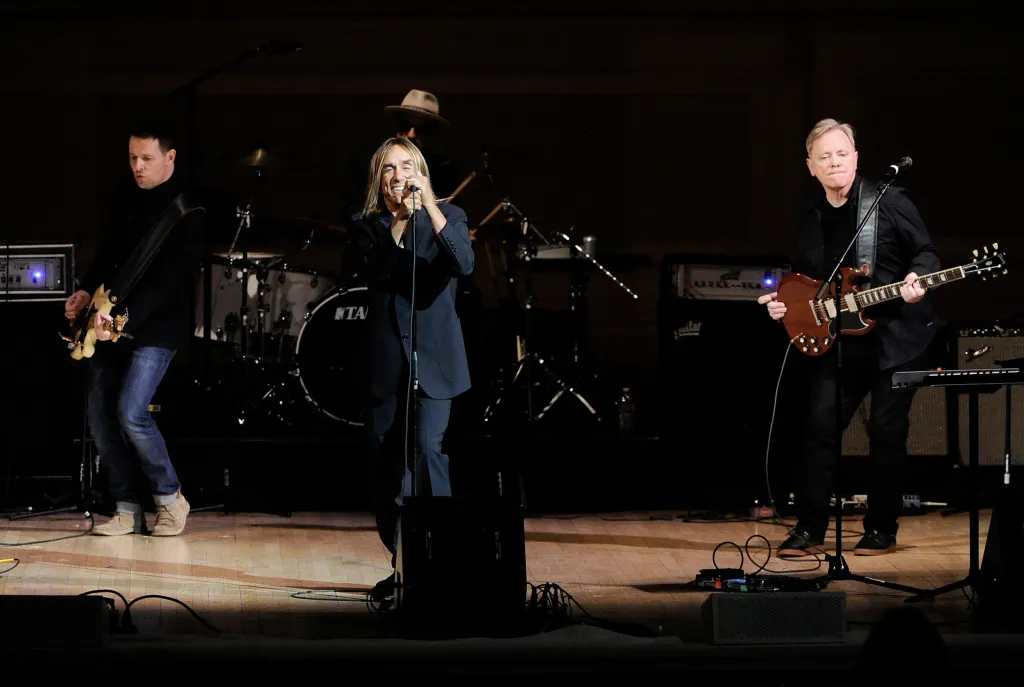 Nejmenším prostorem je pak Weil Recital Hall, komorní síň s 268 sedadly. V Carnegie Hall, která každoročně pořádá kolem 250 nejrůznějších představení, se nachází také nahrávací studio, archiv, muzeum a řada zkušeben. Na snímku z roku 2014 vystupuje Iggy Pop na benefičním koncertu pro Tibet