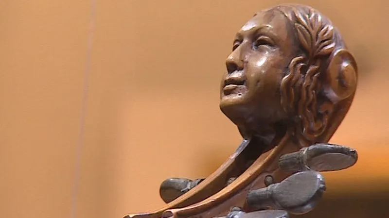 Detail hudebního nástroje