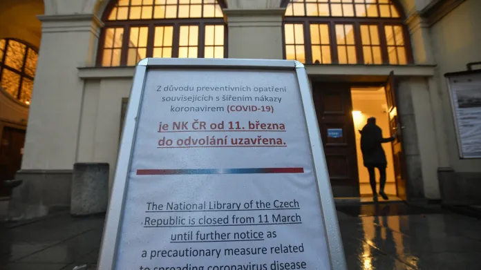 Uzavřena je i Národní knihovna