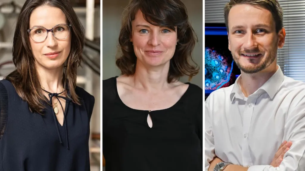 Vedoucí center v Česku: Helena Reichlová, Barbora Špačková a Peter Fabian