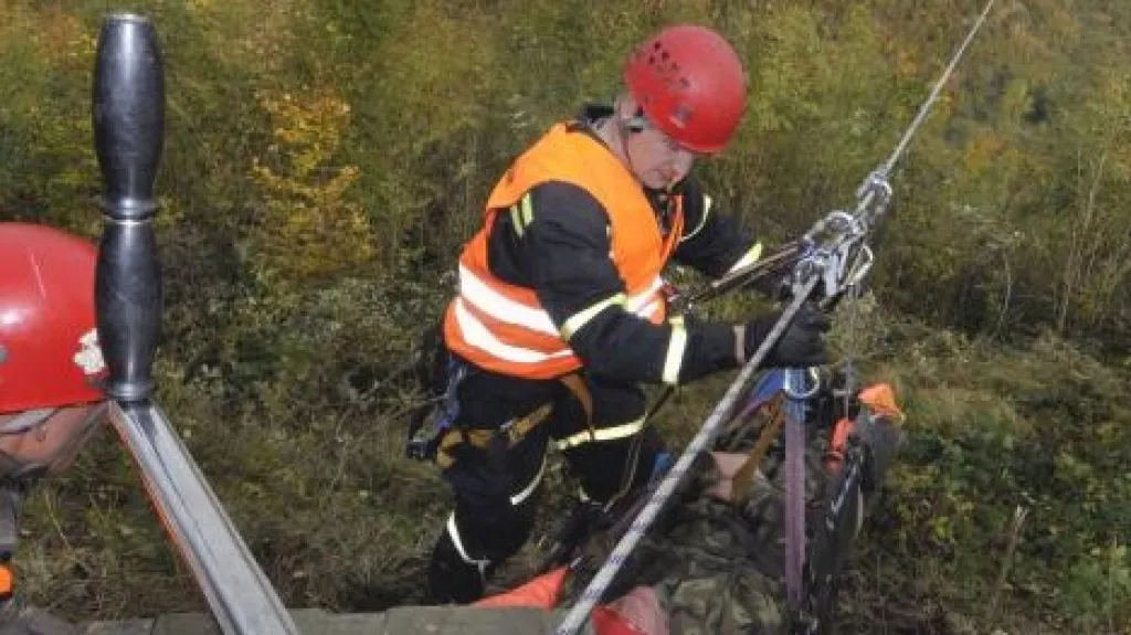 Cvičení záchranářů