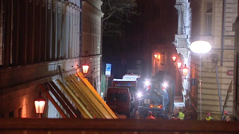 Zabezpečení poškozeného domu