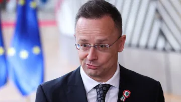 Maďarský ministr zahraničí Péter Szijjártó