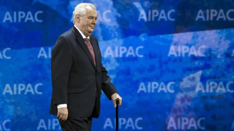 Prezident Zeman ve Washingtonu