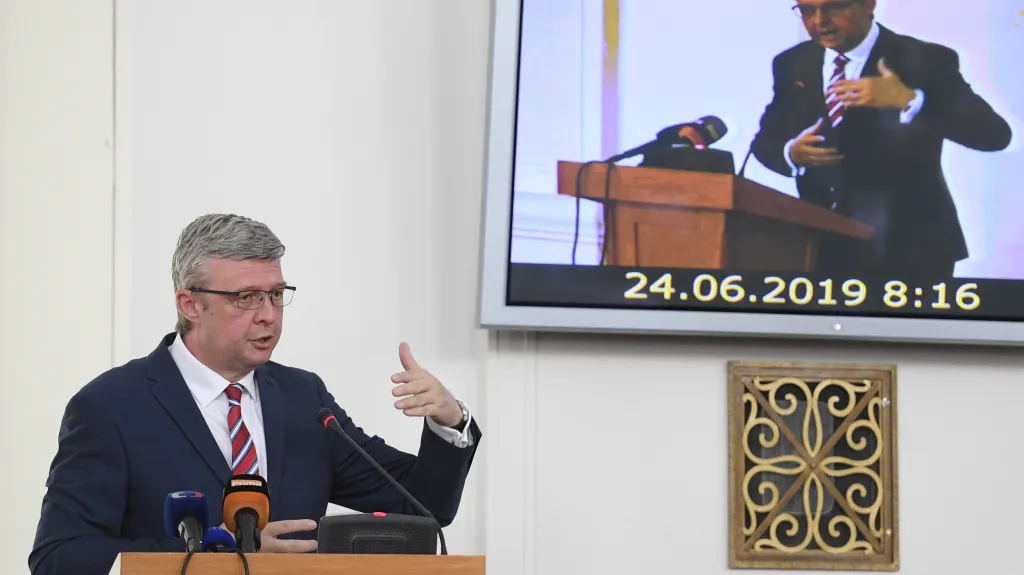Karel Havlíček na konferenci ekonomických diplomatů