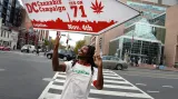 Propagace legalizace marihuany v hlavním městě USA