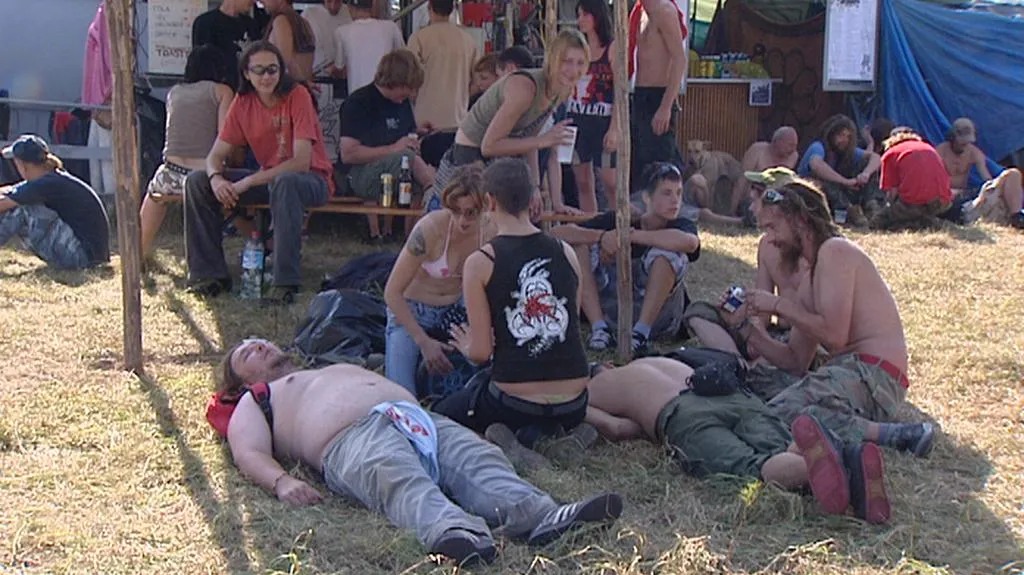 Momentka z festivalu
