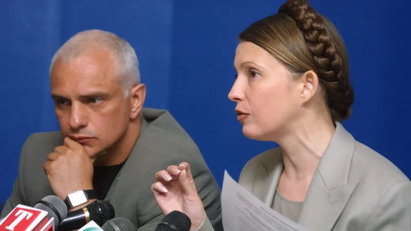 Julija Tymošenková a její manžel Olexandr