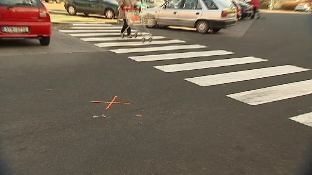 Místo jedné z nehod