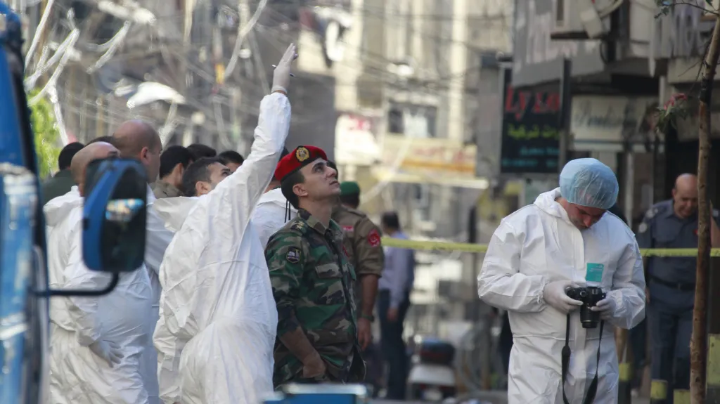 Vyšetřování teroristického útoku v Bejrútu