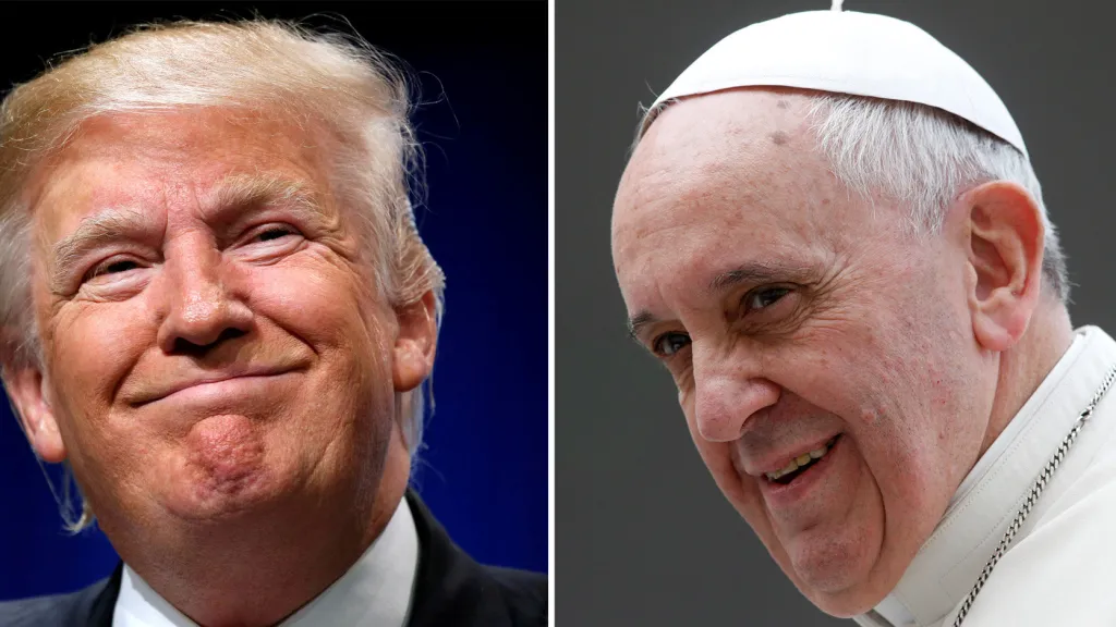 Donald Trump a papež František