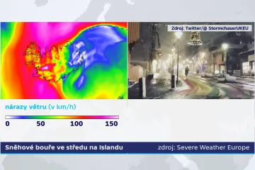 Irsko zasáhly tento týden meteorologické „bomby“. Bouře dosahující síly hurikánu