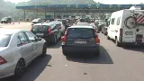 Zácpy u mýtných bran na italských dálnicích