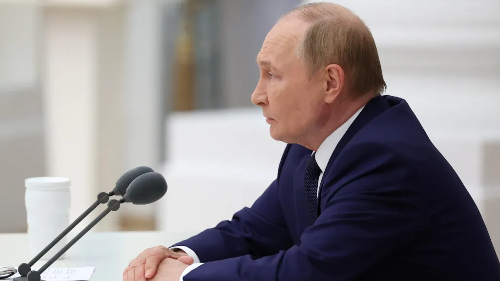Šéf Kremlu Vladimir Putin