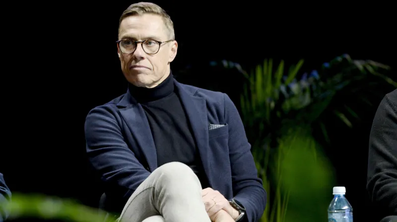 Alexander Stubb během předvolební debaty