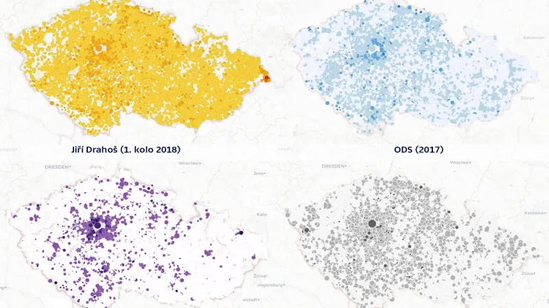 Srovnání výsledků prezidentských a sněmovních voleb